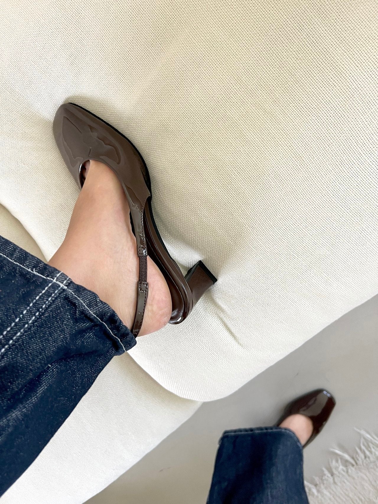 Anamel 5cm sling back