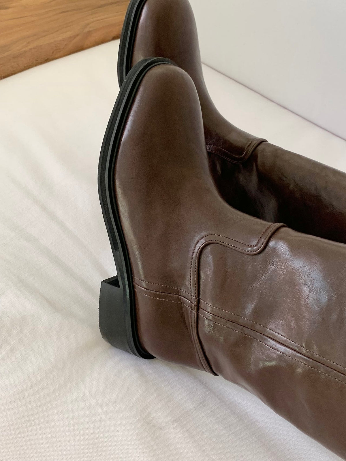 Vintage mid boots-2col