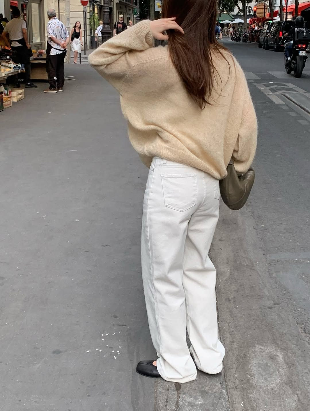 Row mohair balloon knit-2col