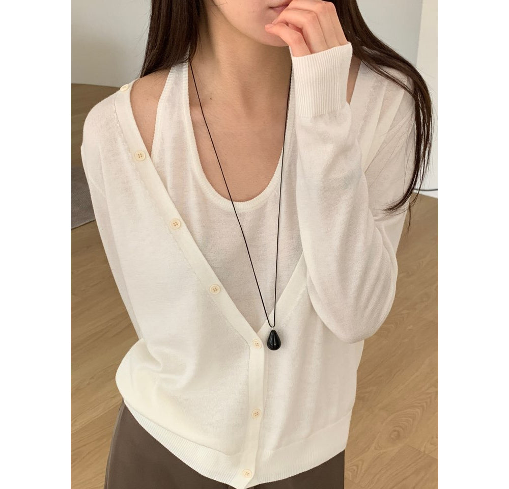 Colin Cardigan Set-4col