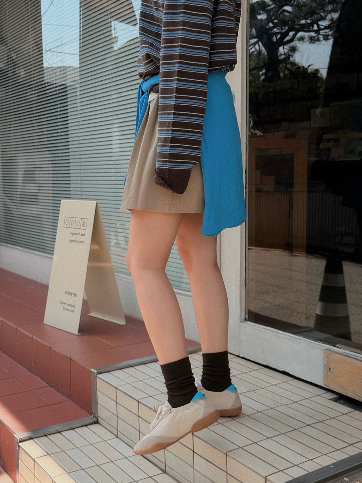 cloud suede sneakers-2col
