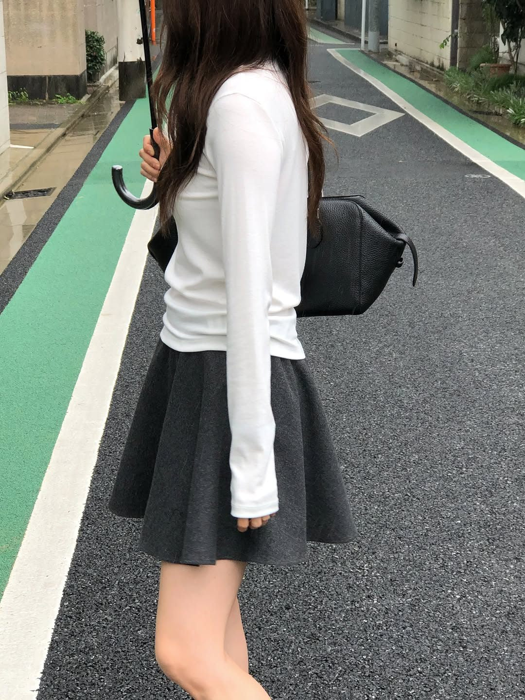 mabel flare mini skirt-2col