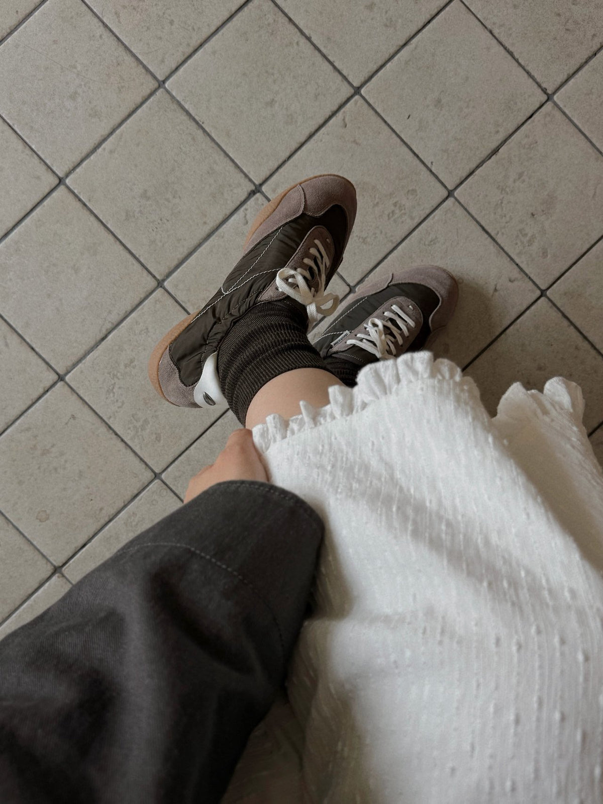 cloud suede sneakers-2col