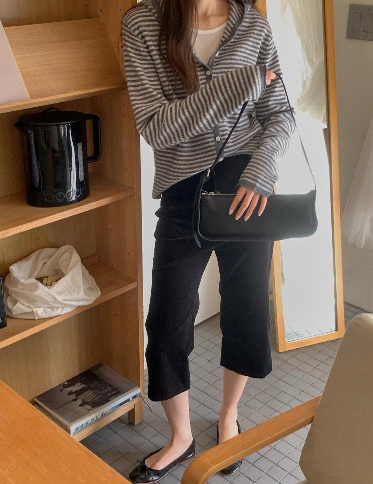 velvet capri pants
