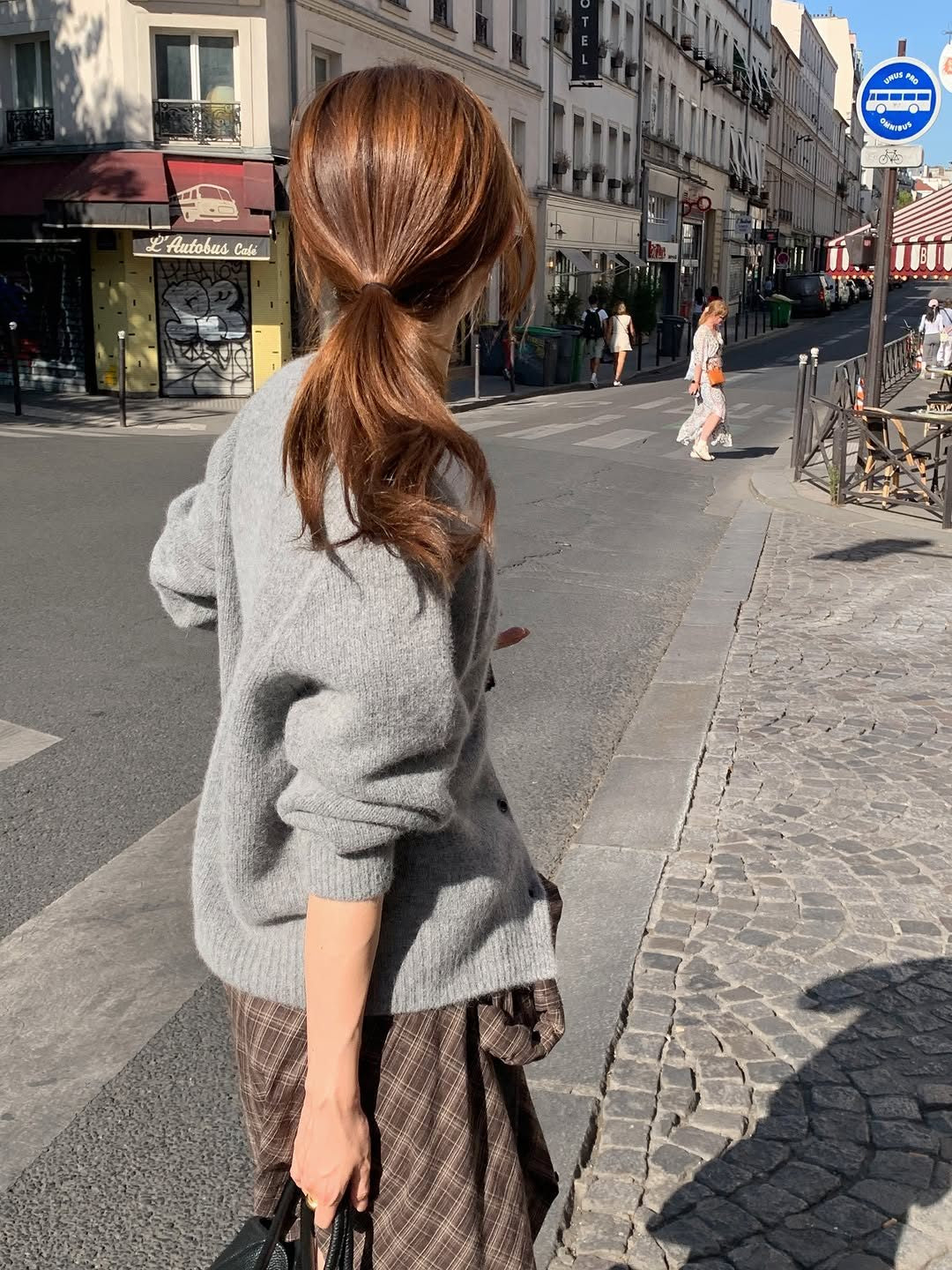 Lune fox round wholegarment cardigan-3col