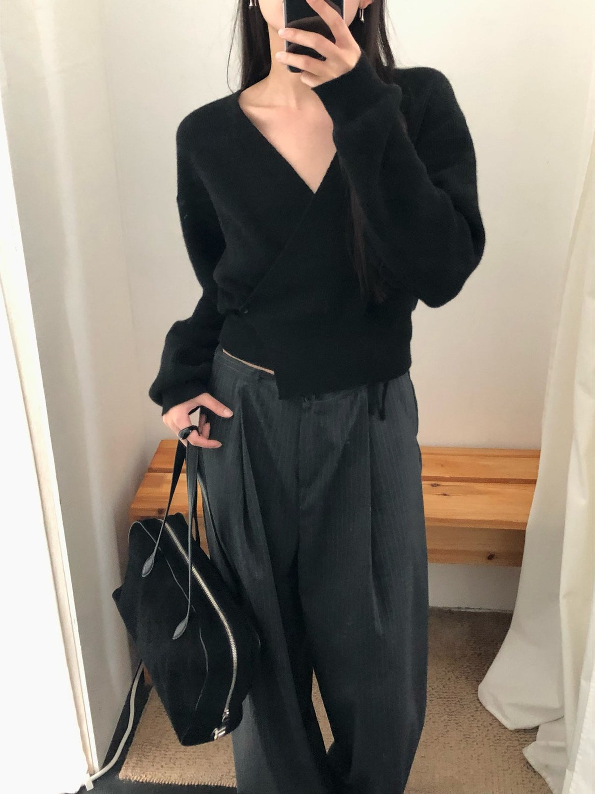 line wrap knit-3col