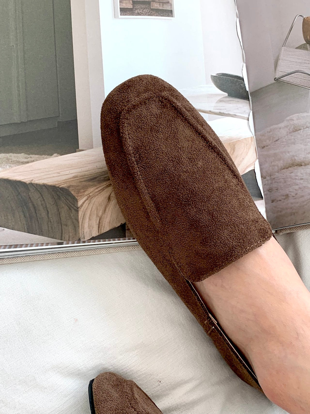 Suede Soft Loafers-4col