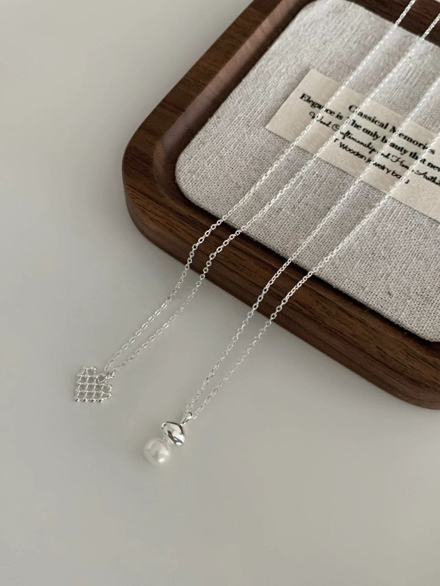 Pebble Stone Pearl Necklace
