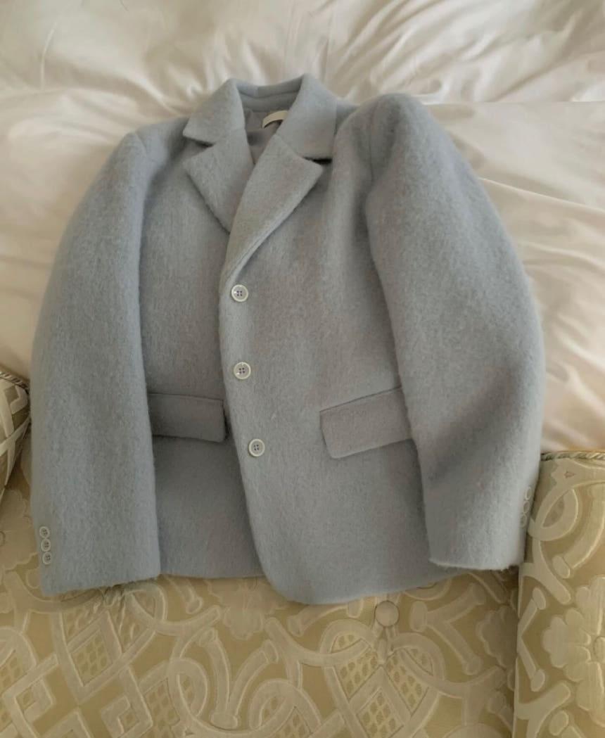 Wool jacket-2col