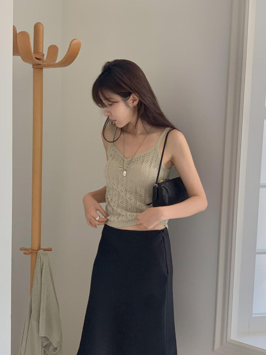 Nud cardigan&sleeveless-4col