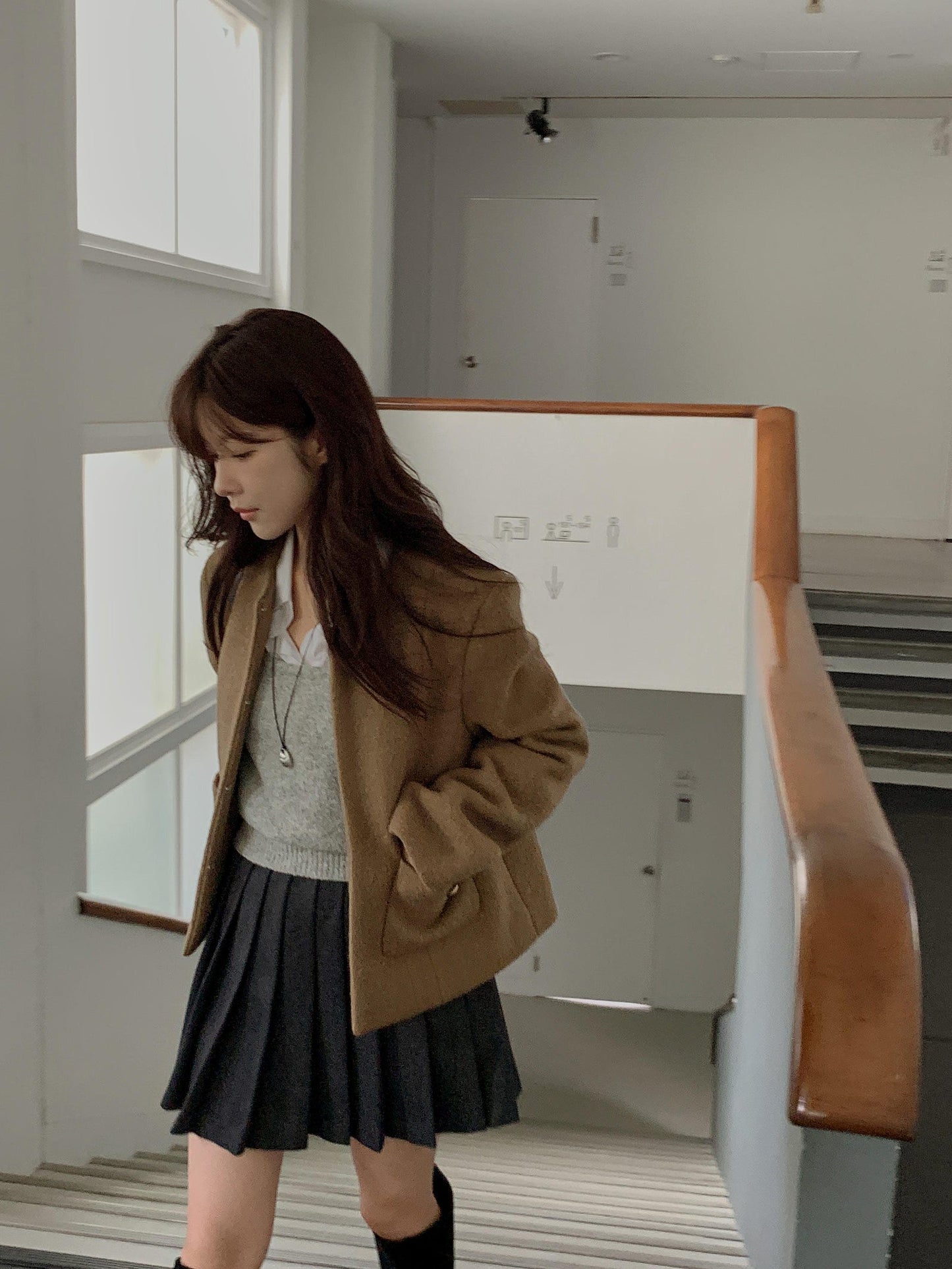 racket wool jacket-3col