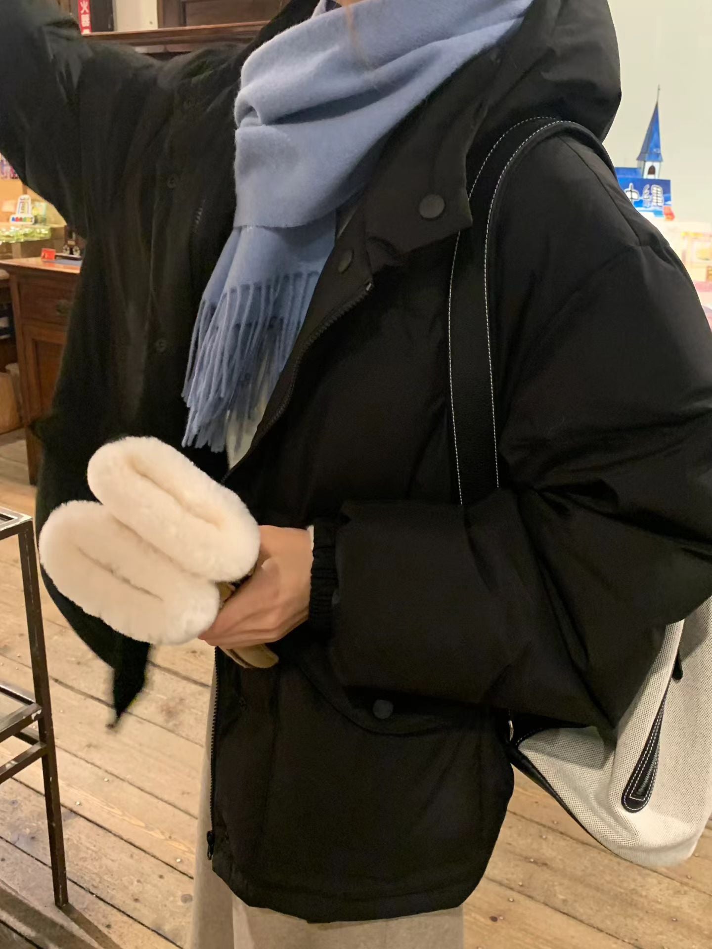 Ounce soft wool muffler-10col