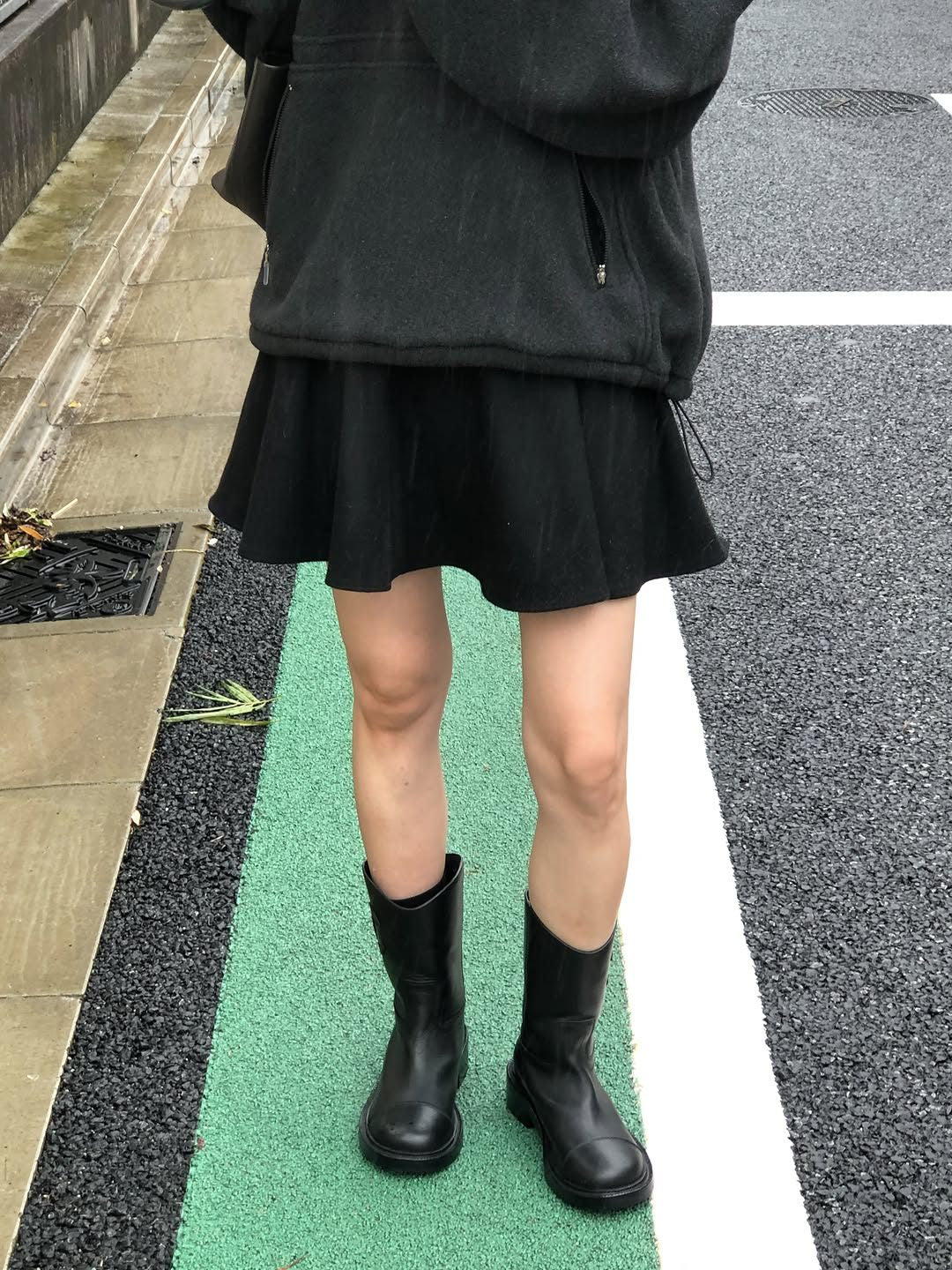 mabel flare mini skirt-2col