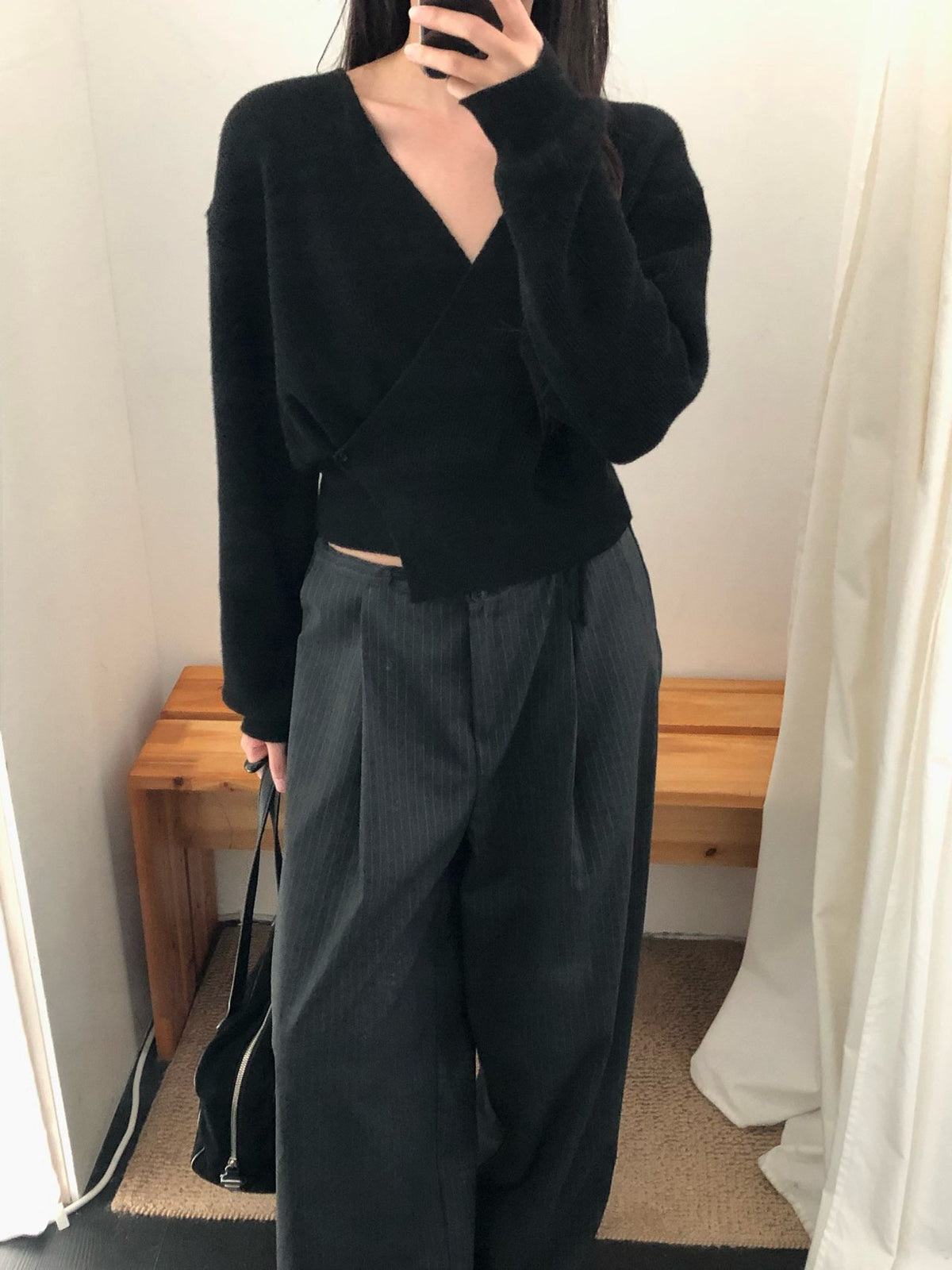 line wrap knit-3col