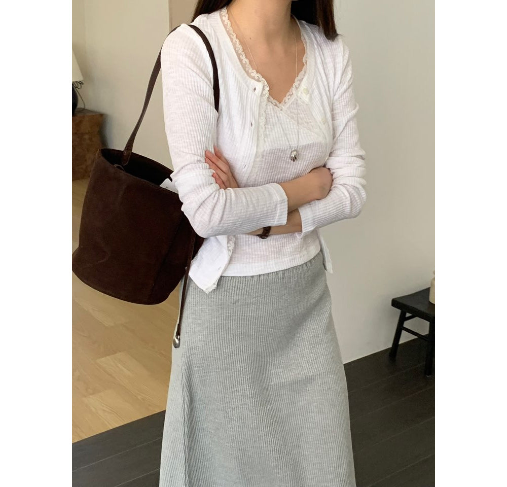Vince Cardigan Set-2col