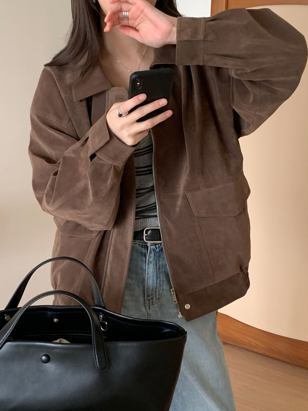 Robe Suede Jacket