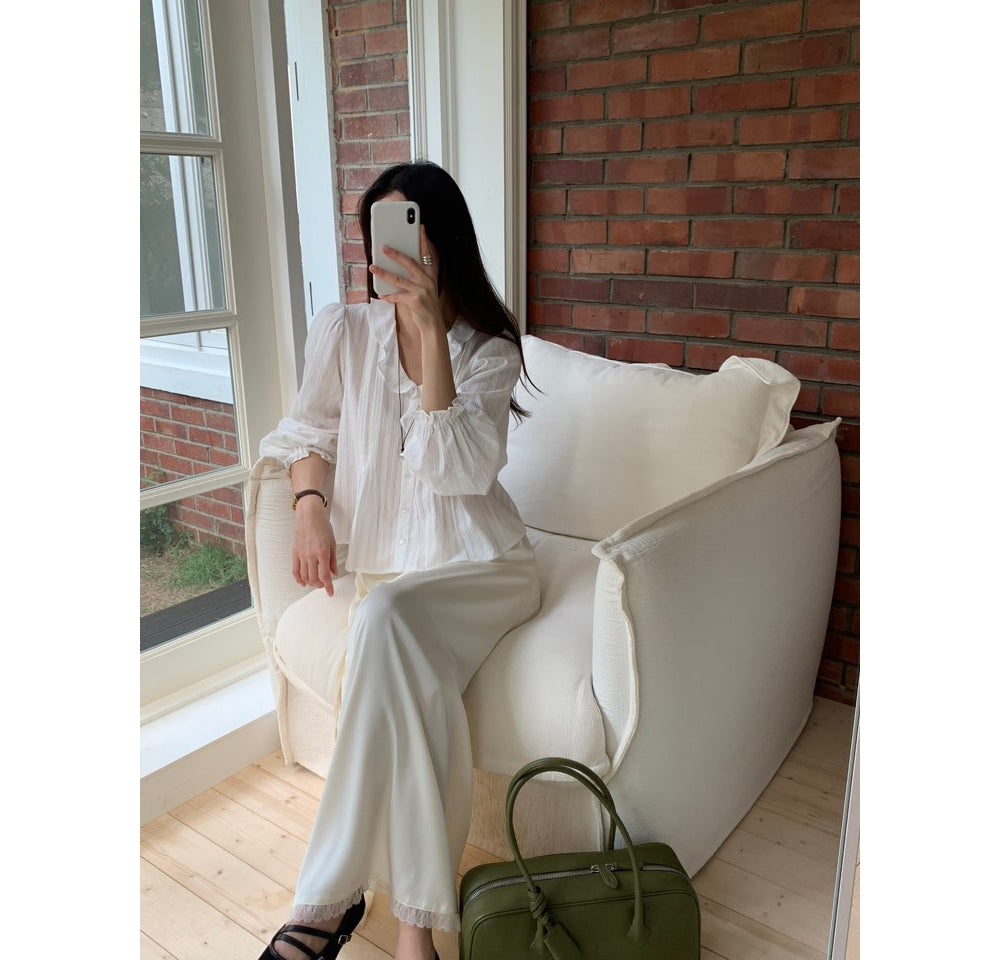 Moai Blouse-2col