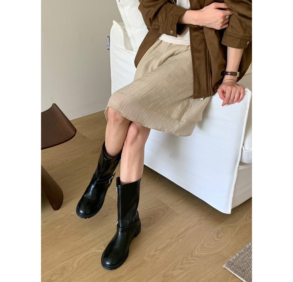Yuzu skirt-2col