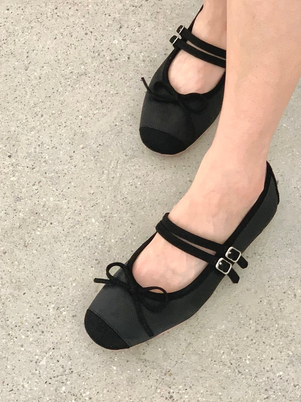 Molded double-strap Mary Jane