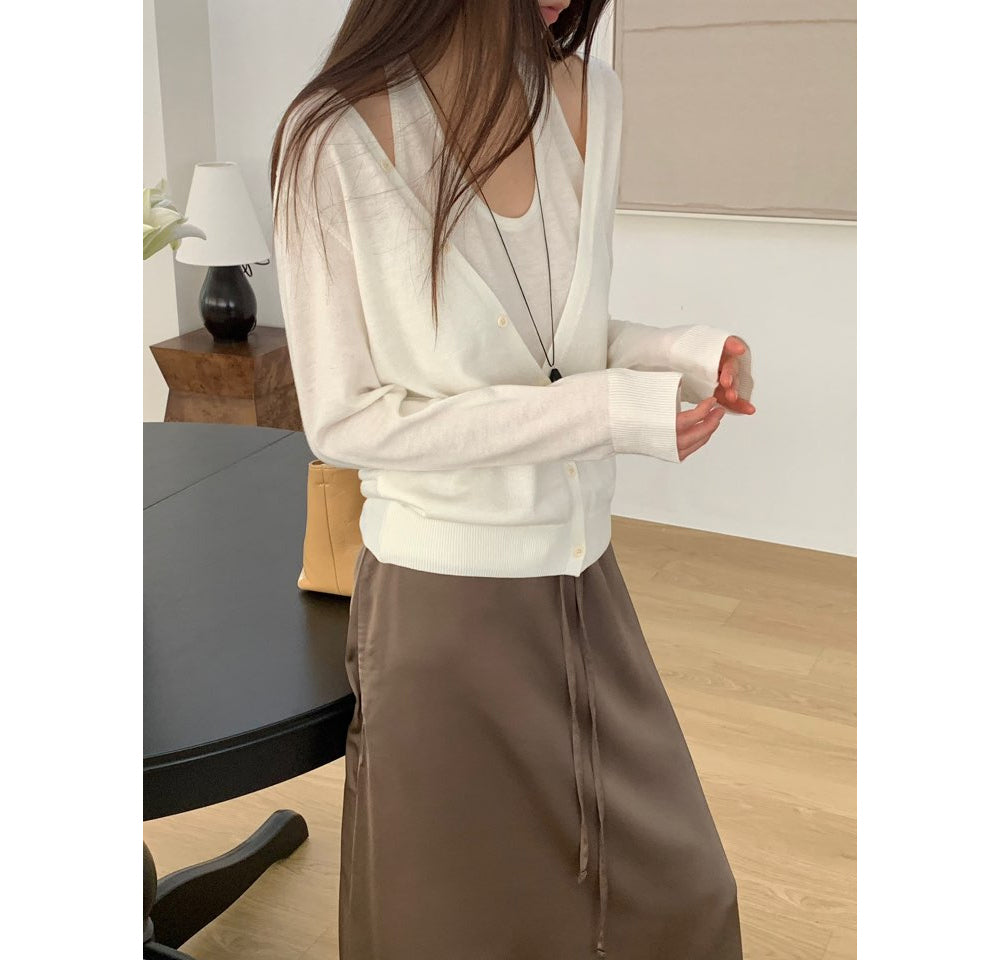 Colin Cardigan Set-4col