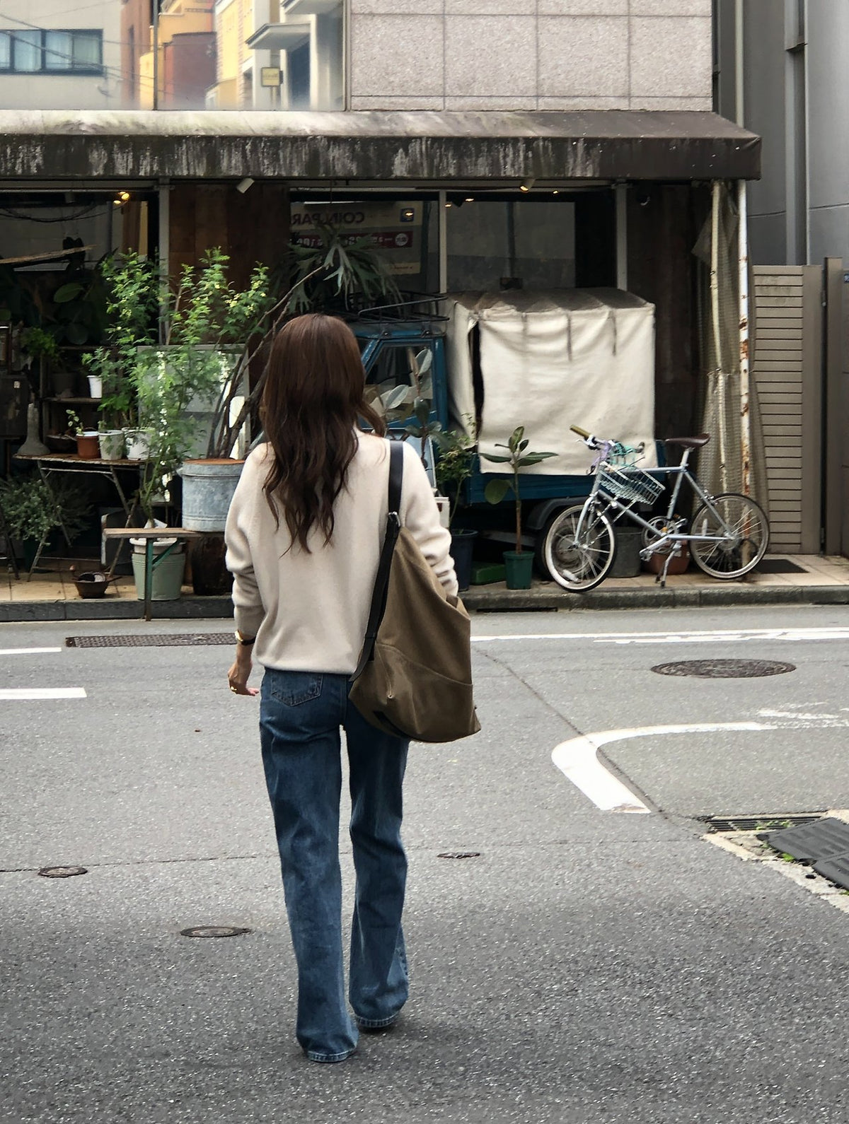lien straight-fit denim