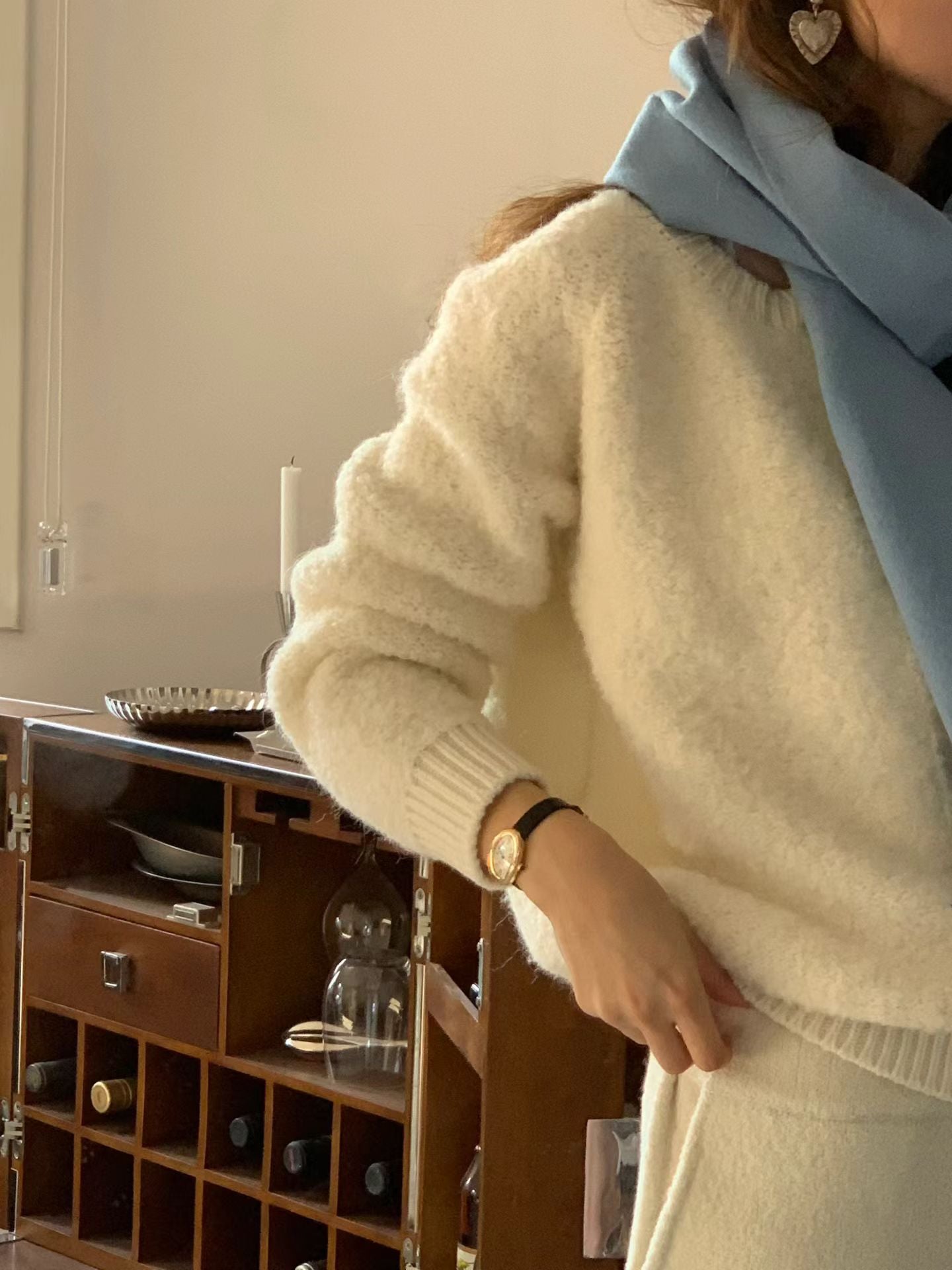 Ounce soft wool muffler-10col