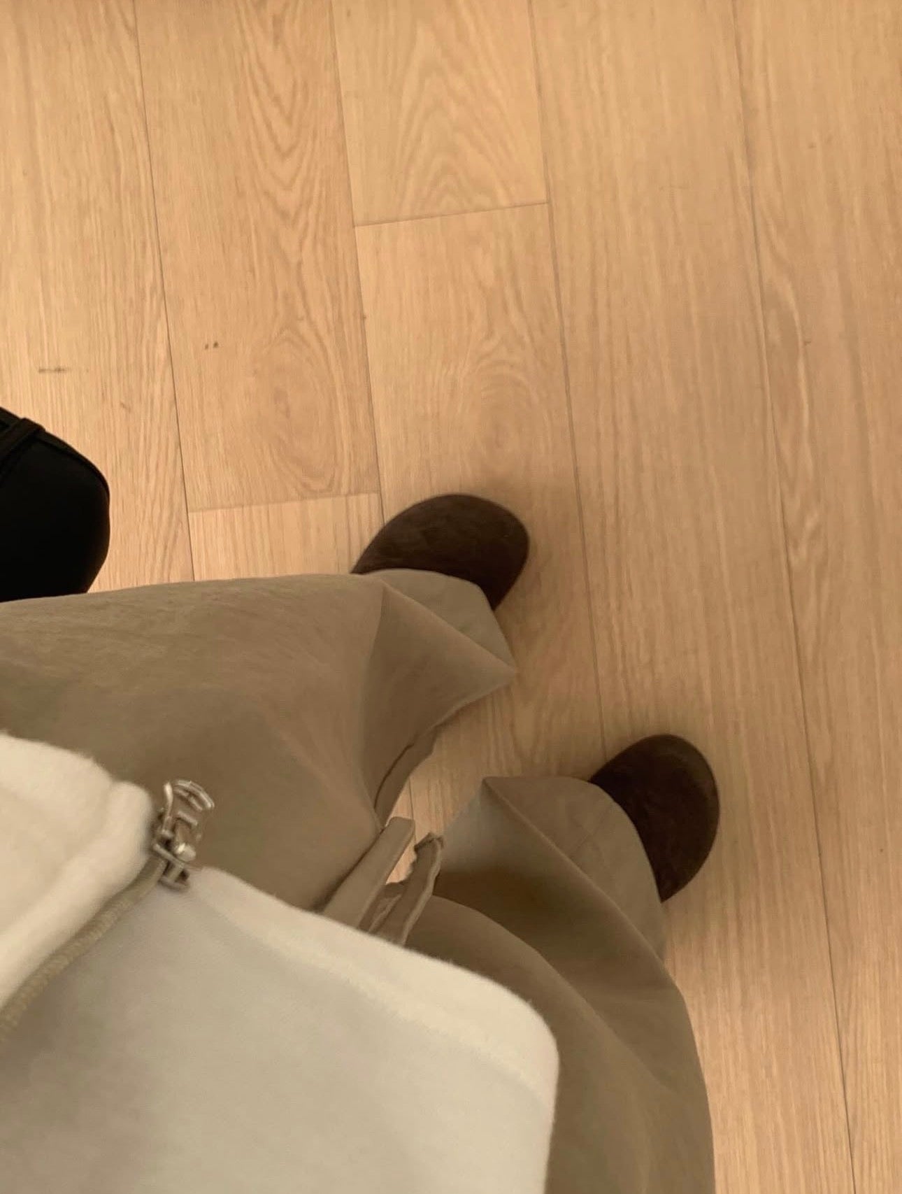 liter dover peach gimo bandding pants-2col