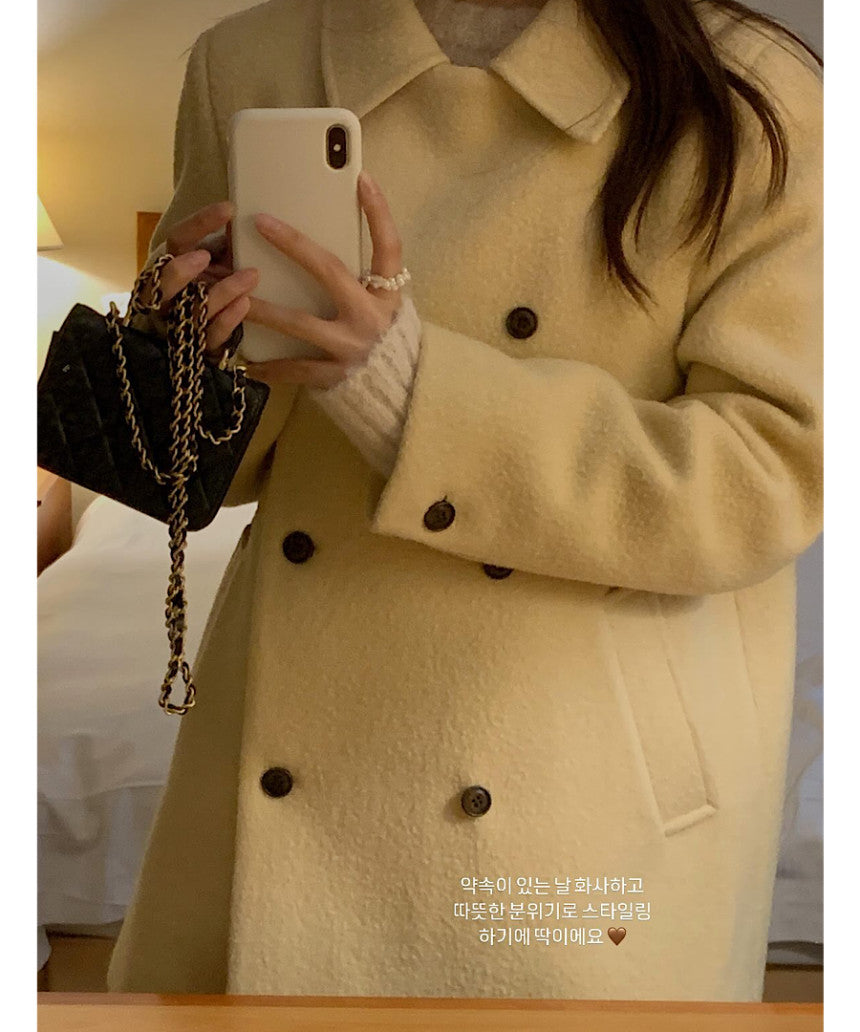 Lemiel wool coat-2col