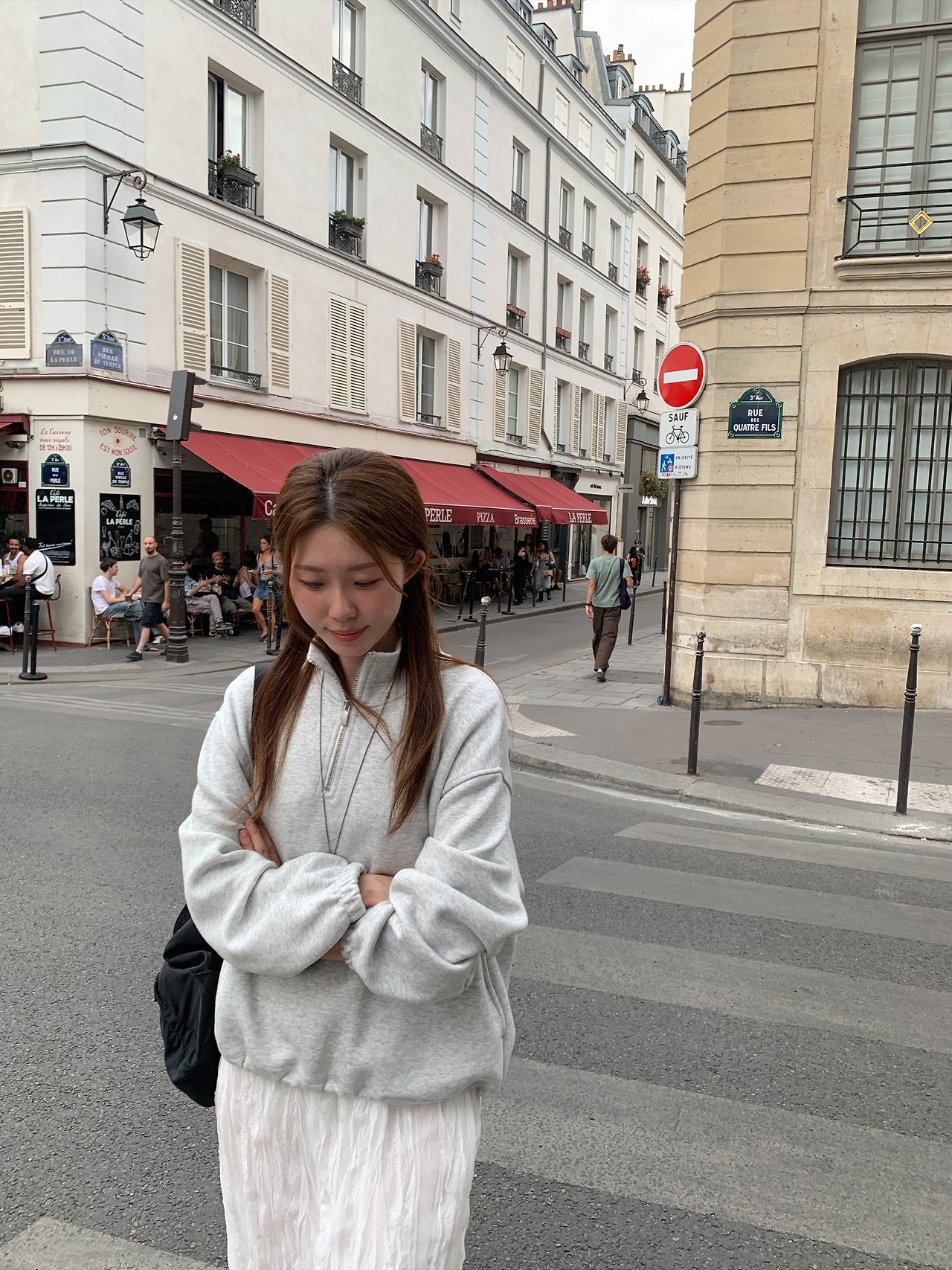 Rocher half zip-up MTM-2col