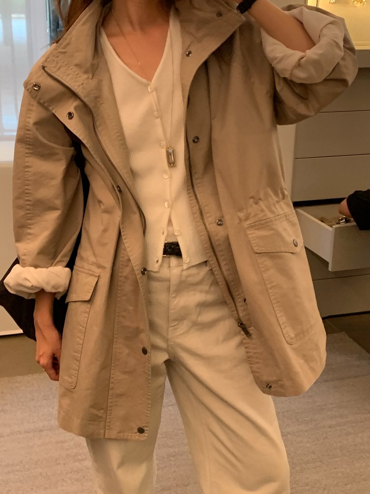 Milo vintage field jacket-2col