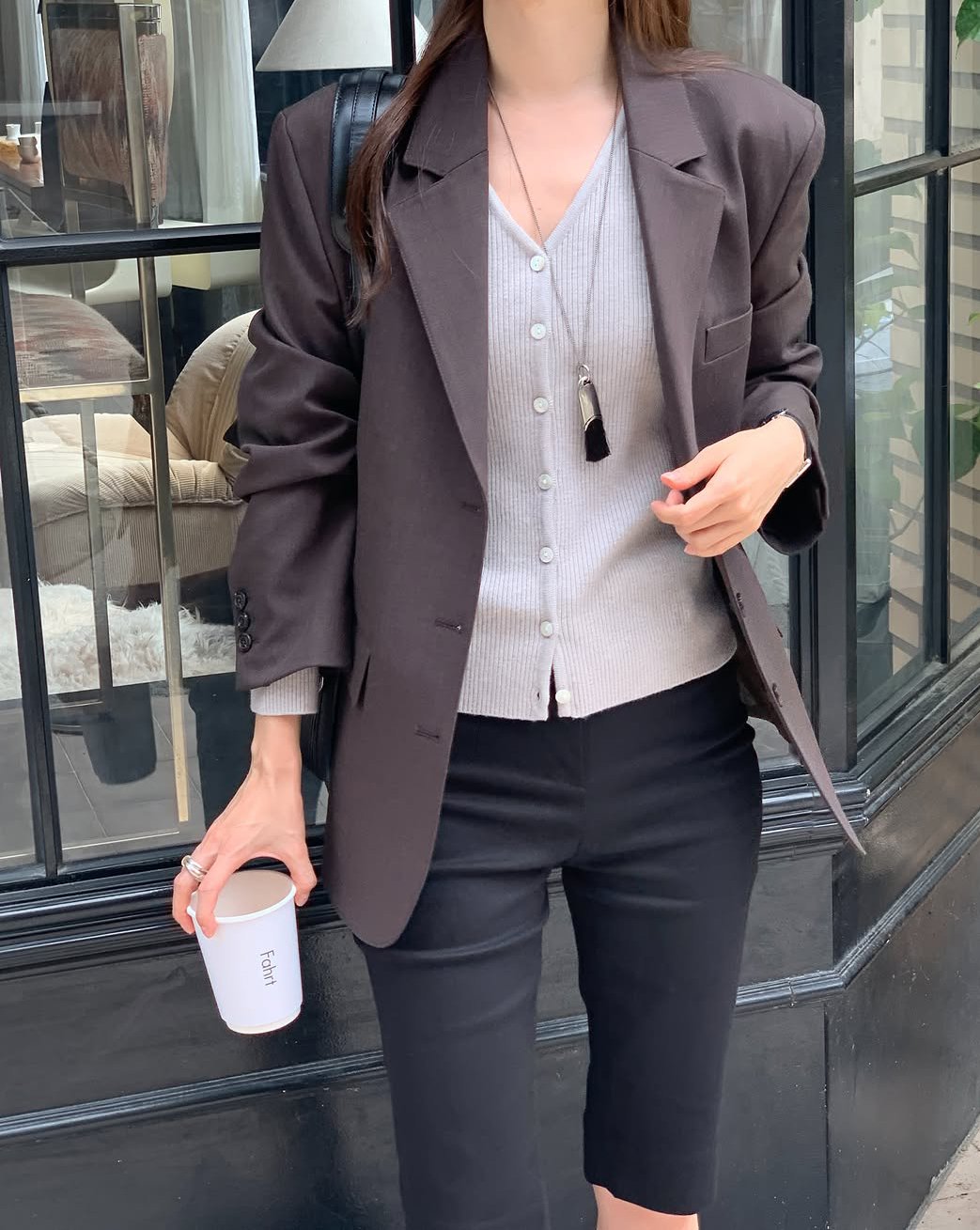 British basic blazer ver-2col