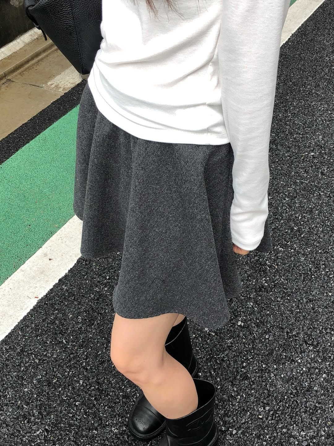 mabel flare mini skirt-2col