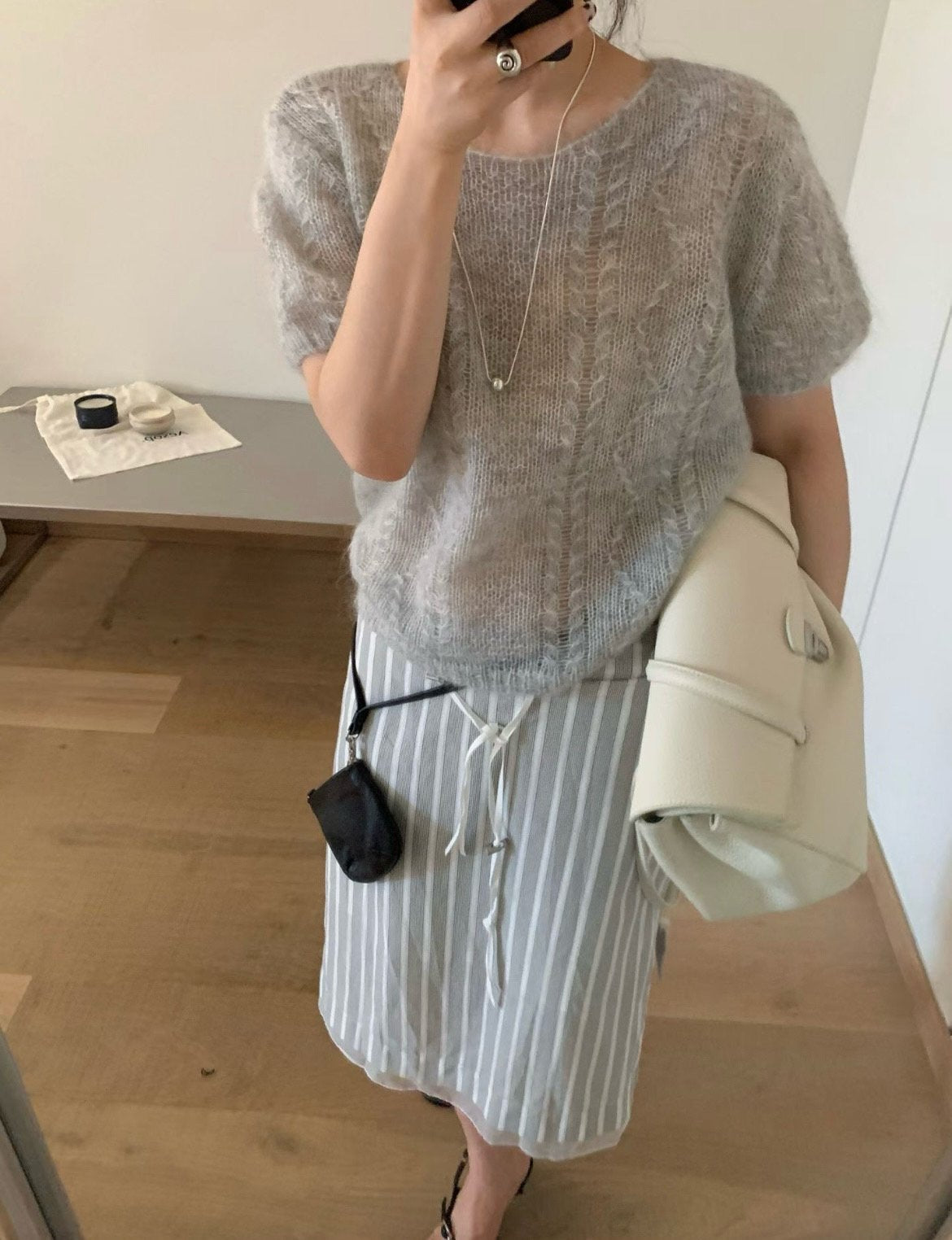 mohair knit-3col