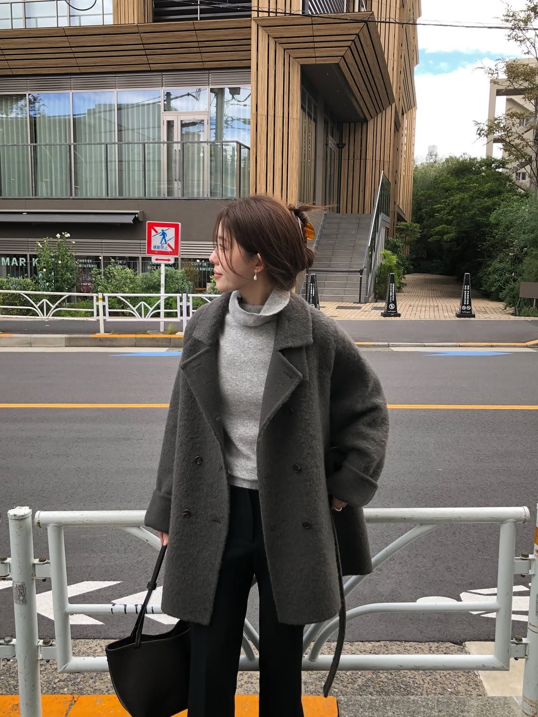 colette boucle handmade coat-2col