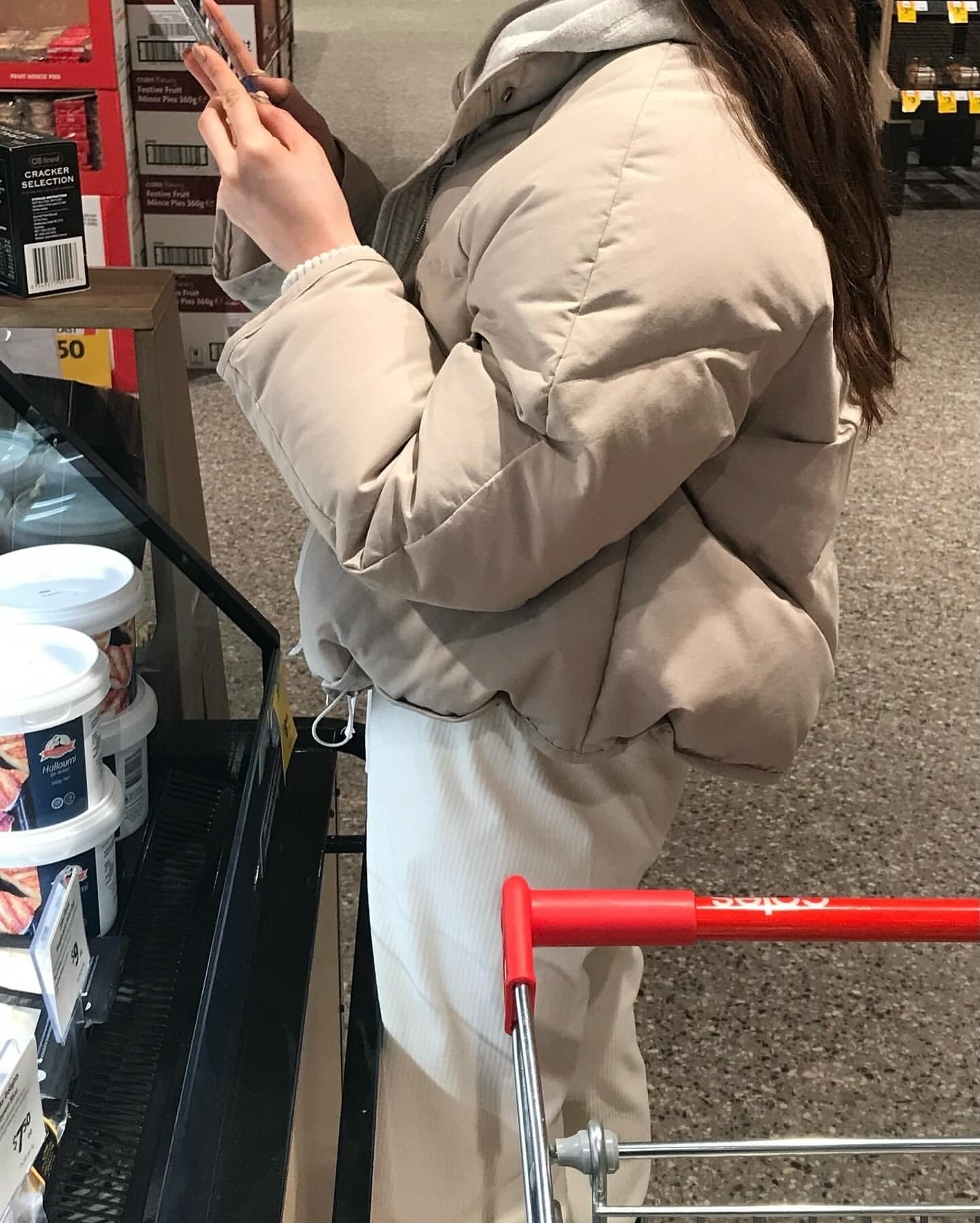 Carol goosedown short padding-2col