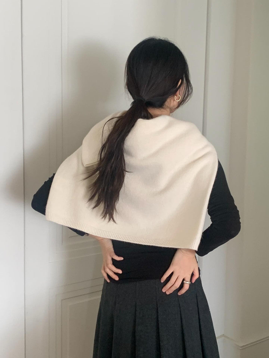 Cashmere airy knit-5col