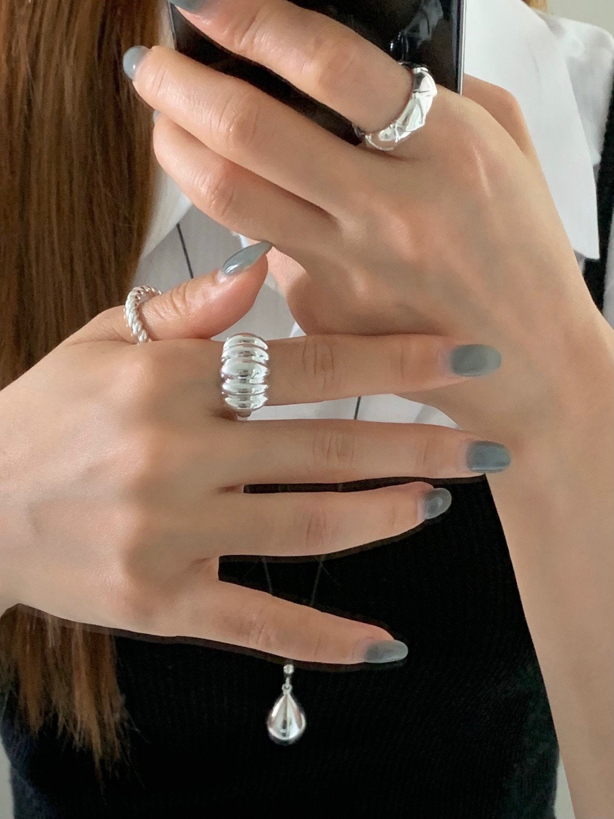 Pumpkin open ring