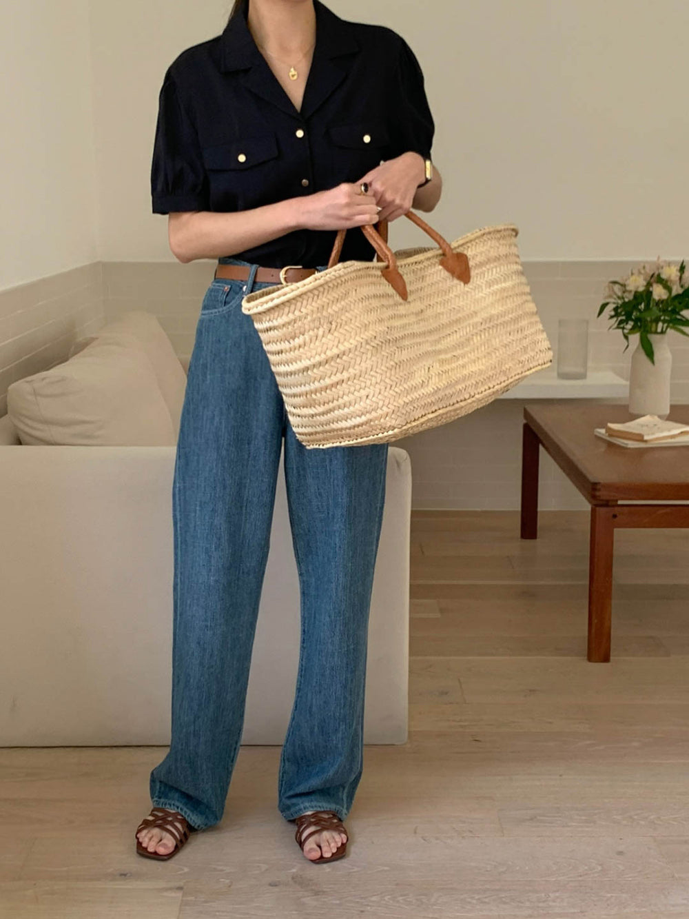 Sydney linen denim-4col