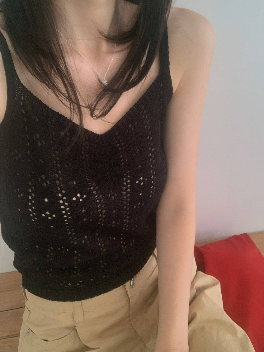 Nud cardigan&sleeveless-4col