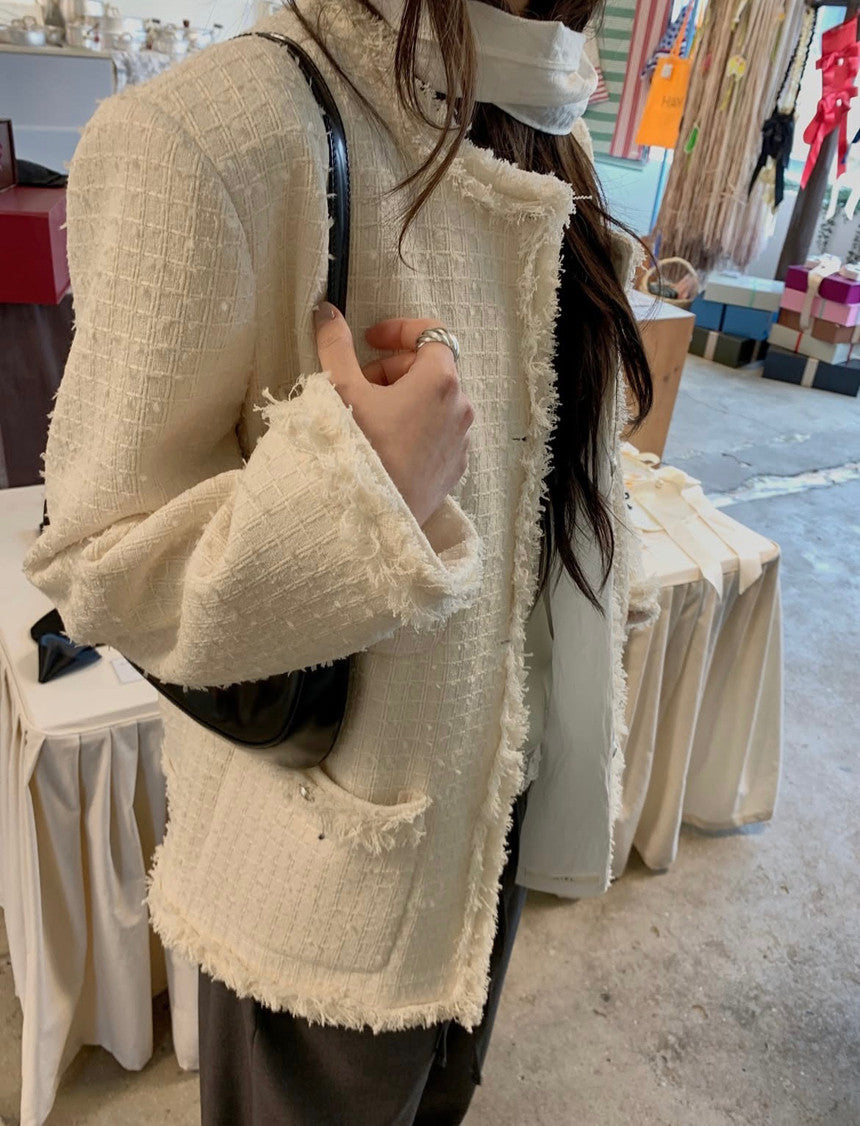 Edga tweed jacket-3col