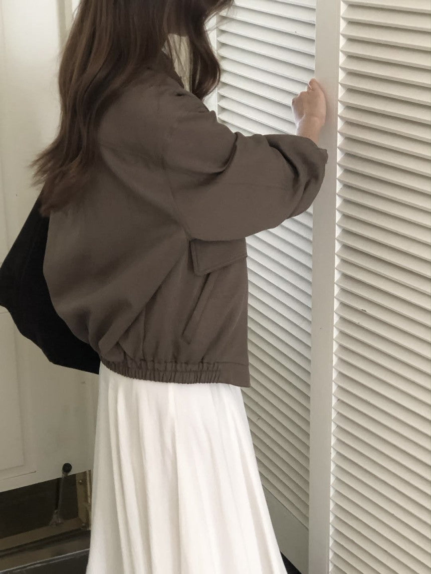 Fizt lyocell blouson-3col