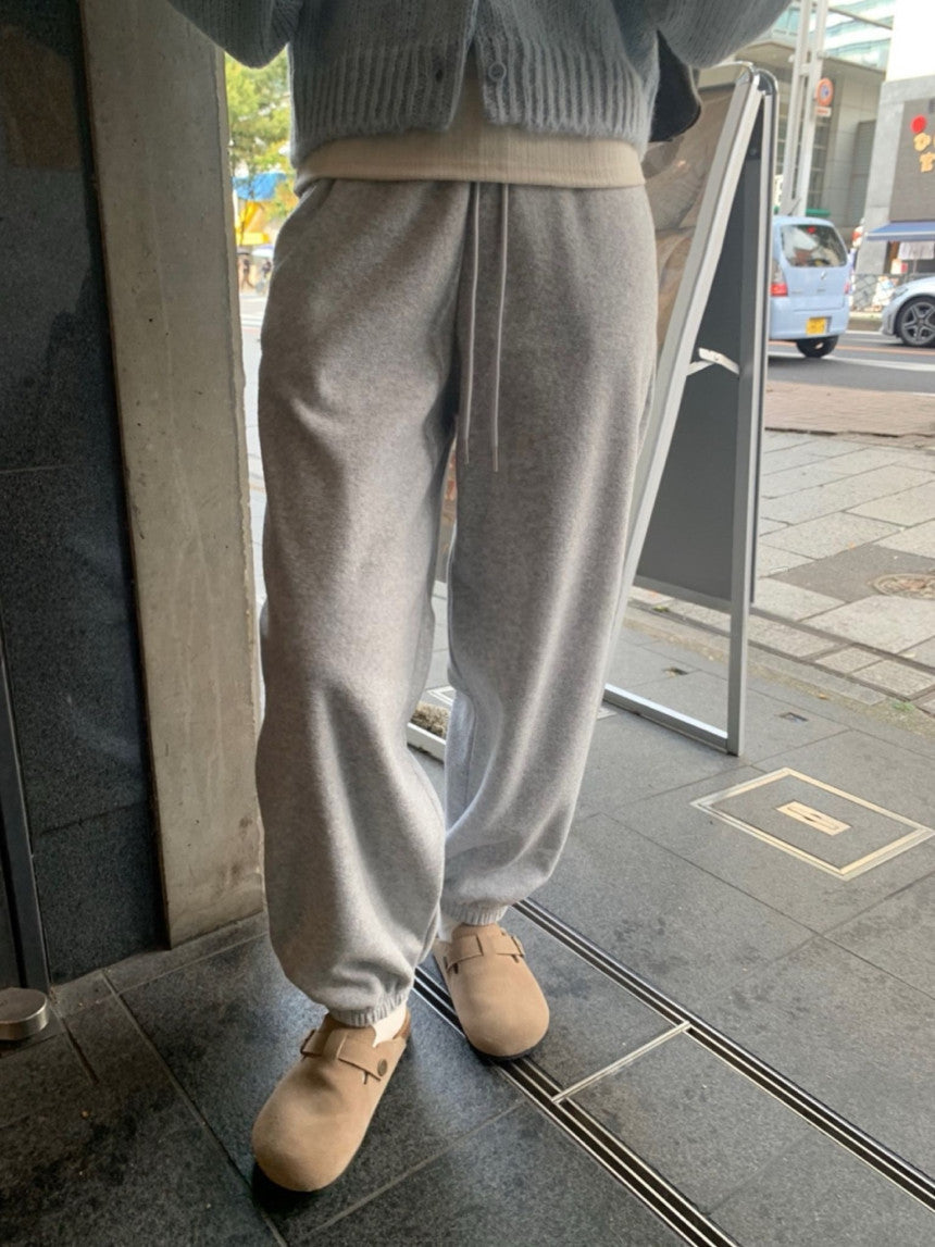 Sell fleece jogger pants-3col