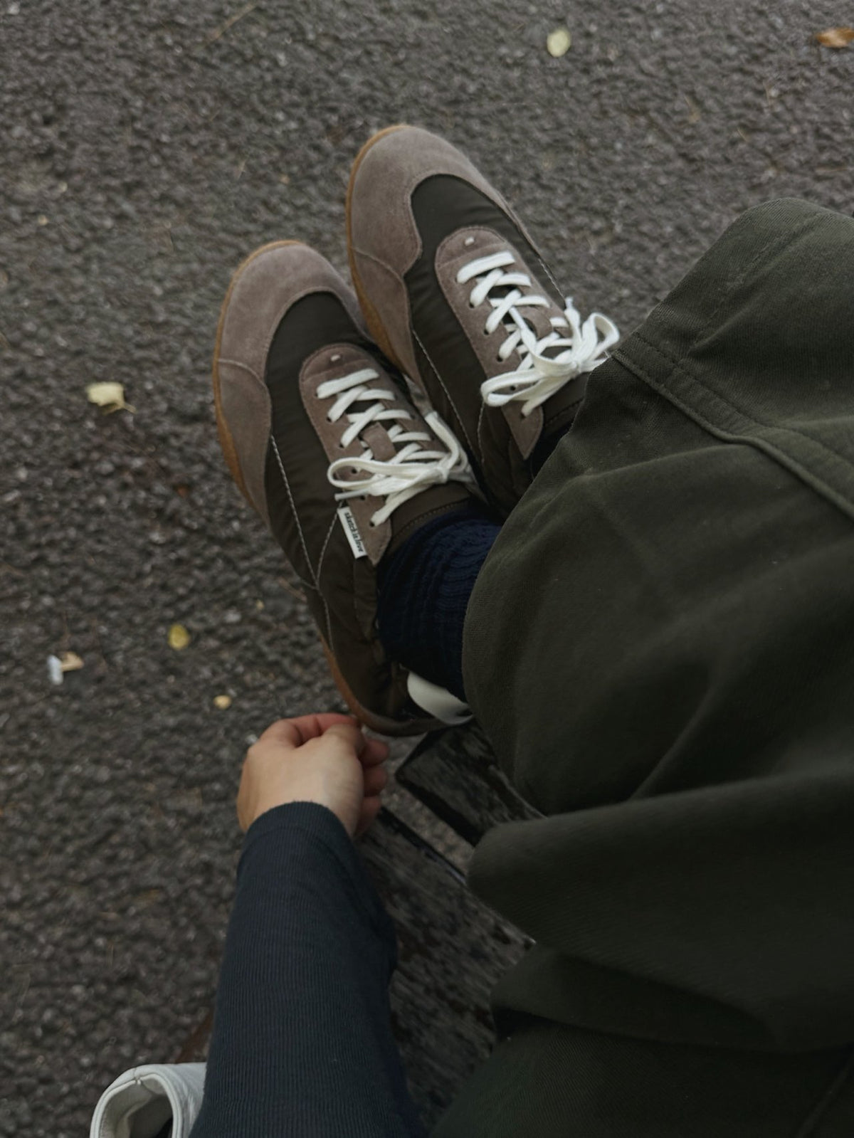 cloud suede sneakers-2col