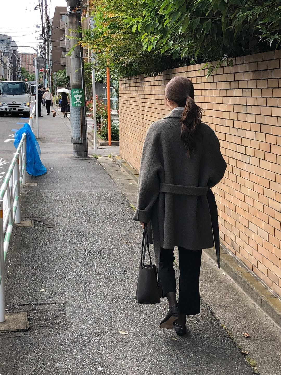 colette boucle handmade coat-2col