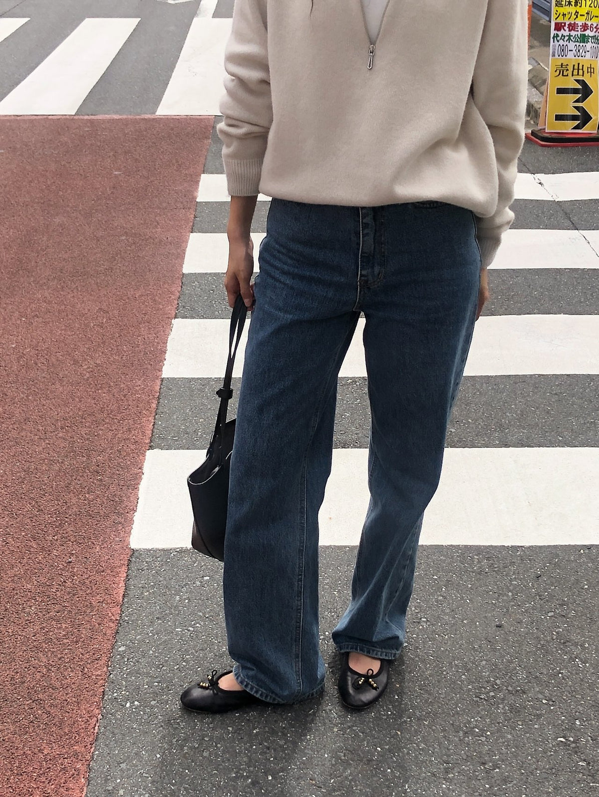 lien straight-fit denim