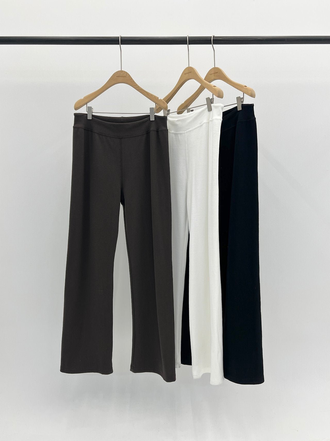 Cozy rib training pants-3col