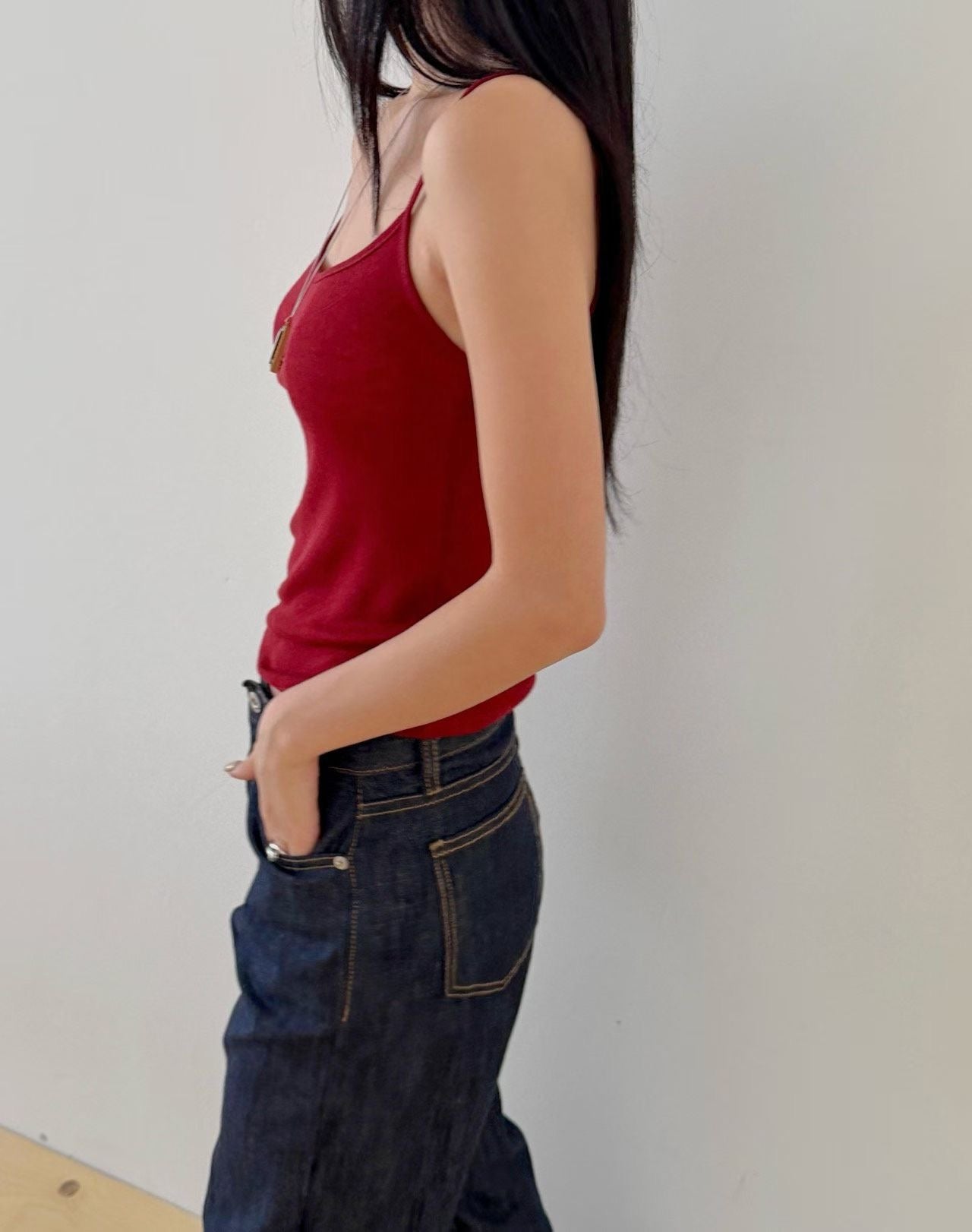 Nice tensle sleeveless-5col