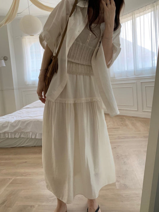 muse frill blouse-2col