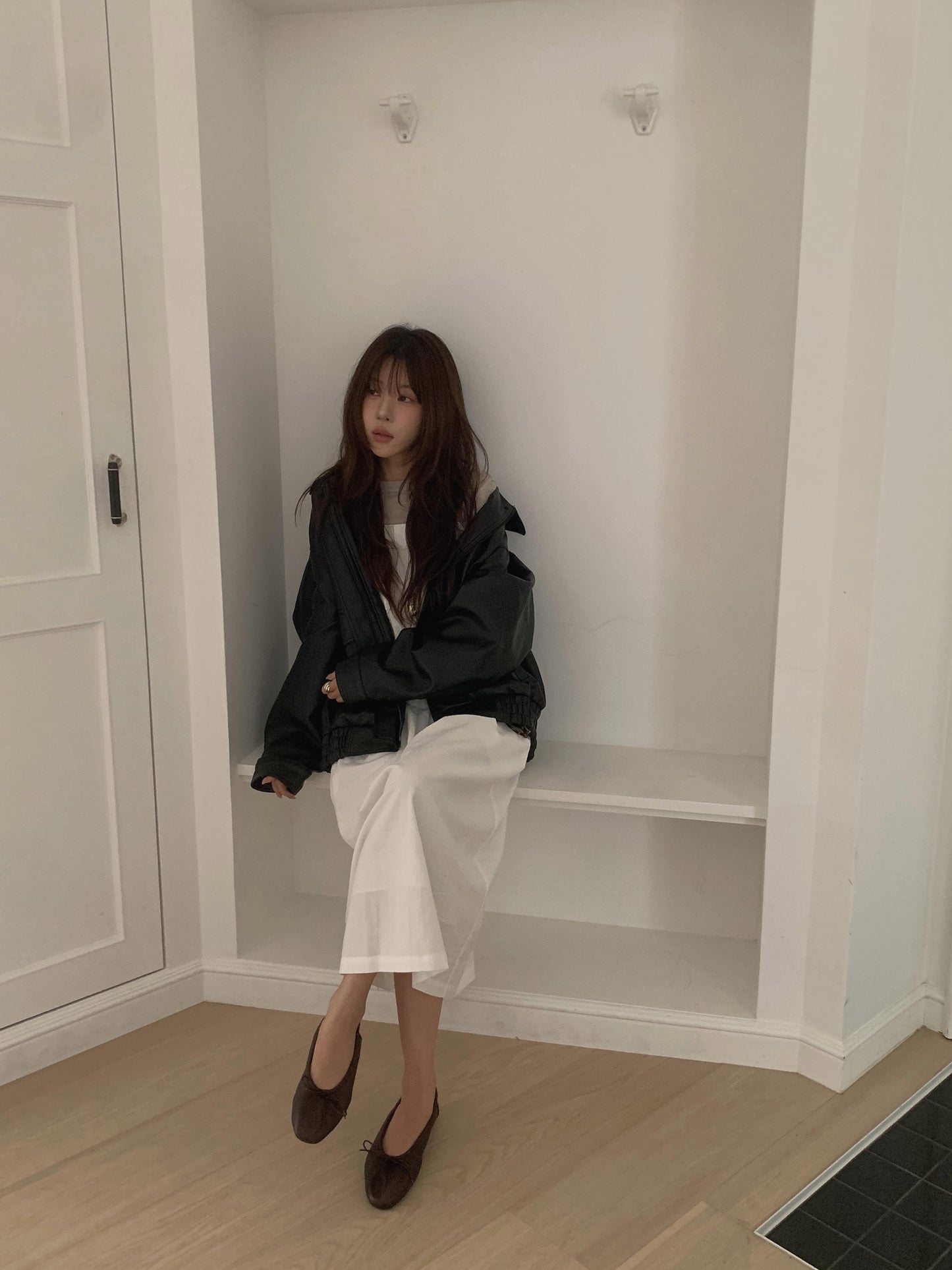 mone leather jacket