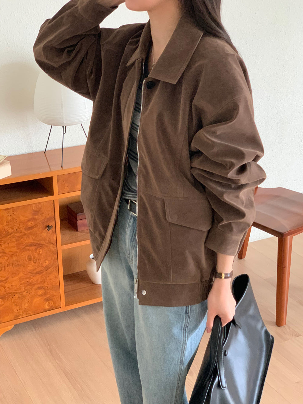 Robe Suede Jacket